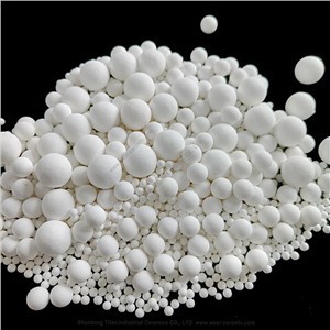 촉매로서의 불활성 알루미나 세라믹 볼