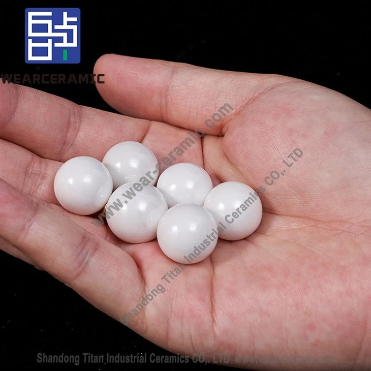 Large Specific Gravity Wear Resistant Yttrium Stabilized Zirconia Beads