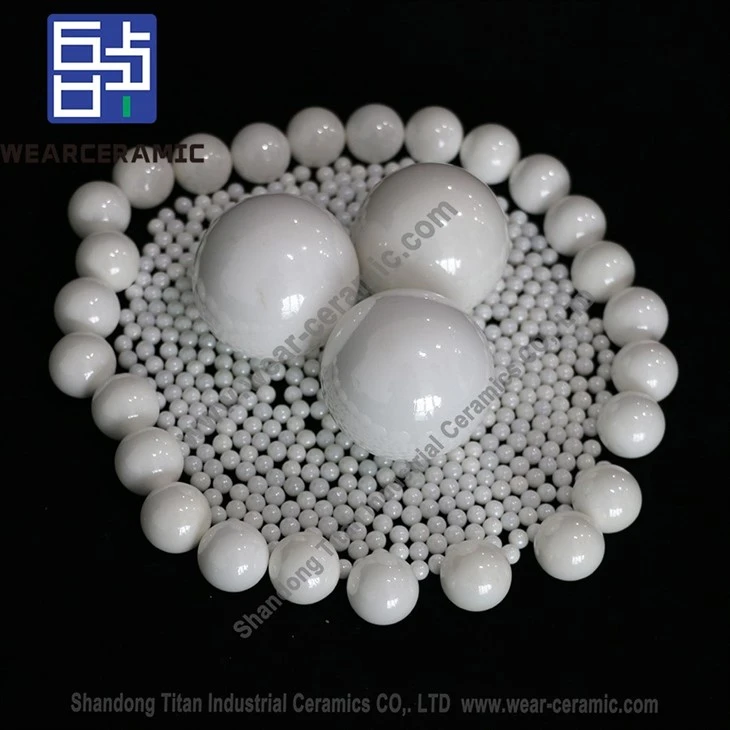 Large Specific Gravity Wear Resistant Yttrium Stabilized Zirconia Beads