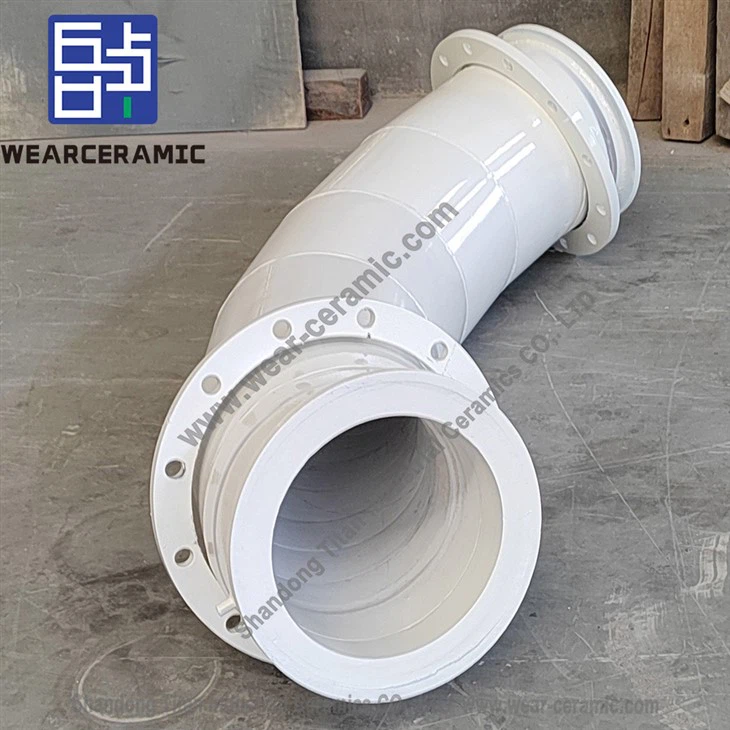 Ceramic-lined Pipe Elbows